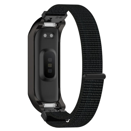 For Samsung Galaxy Fit 2 SM-R220 Nylon Loop Watch Band(Black) by buy2fix
