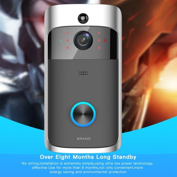 M3 720P Smart WIFI Ultra Low Power Video Visual Doorbell With Ding Dong Version(UK Plug) - Video DoorBell by buy2fix | Online Shopping UK | buy2fix
