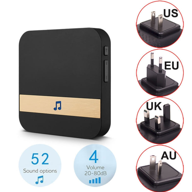 M3 720P Smart WIFI Ultra Low Power Video Visual Doorbell With Ding Dong Version(UK Plug) - Video DoorBell by buy2fix | Online Shopping UK | buy2fix