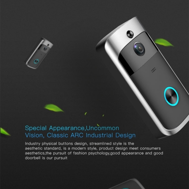 M3 720P Smart WIFI Ultra Low Power Video Visual Doorbell With Ding Dong Version(UK Plug) - Video DoorBell by buy2fix | Online Shopping UK | buy2fix