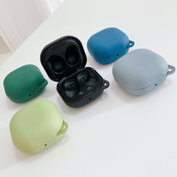 For Samsung Galaxy Buds Live Earphone PC Solid Color Frosted Protective Case(Black) - Samsung Earphone Case by buy2fix | Online Shopping UK | buy2fix