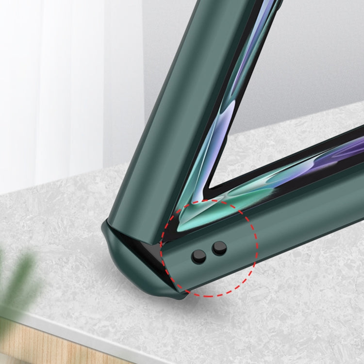 For Samsung Galaxy Z Flip4 GKK Magnetic Fold All-inclusive Protective Phone Case(Silver) by GKK