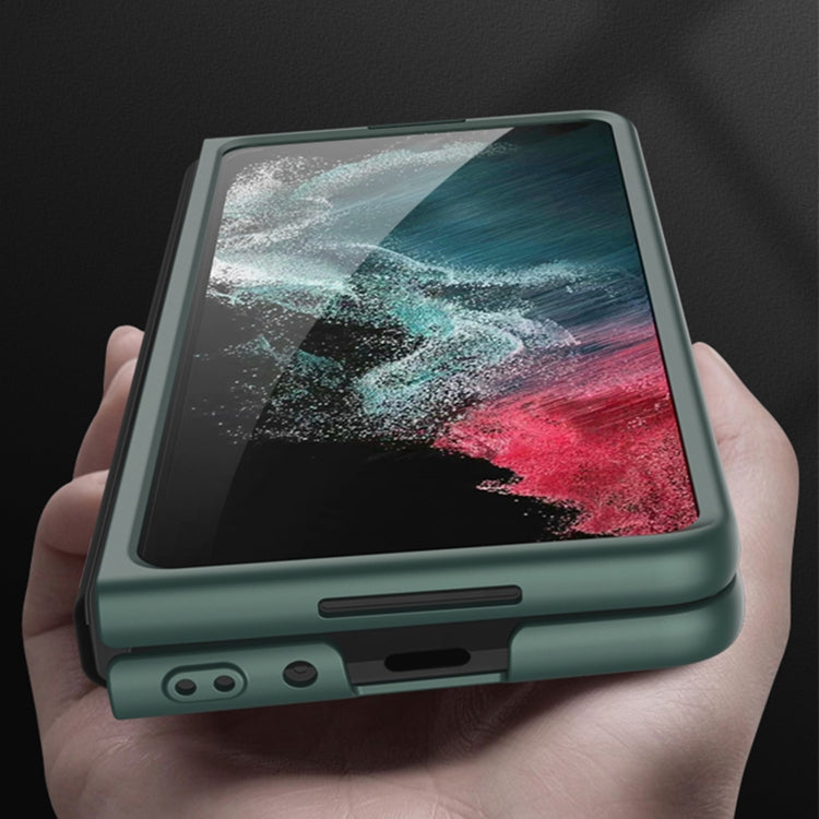 For Samsung Galaxy Z Fold4 GKK Ultra-thin All-inclusive Shockproof Phone Case(Green) by GKK
