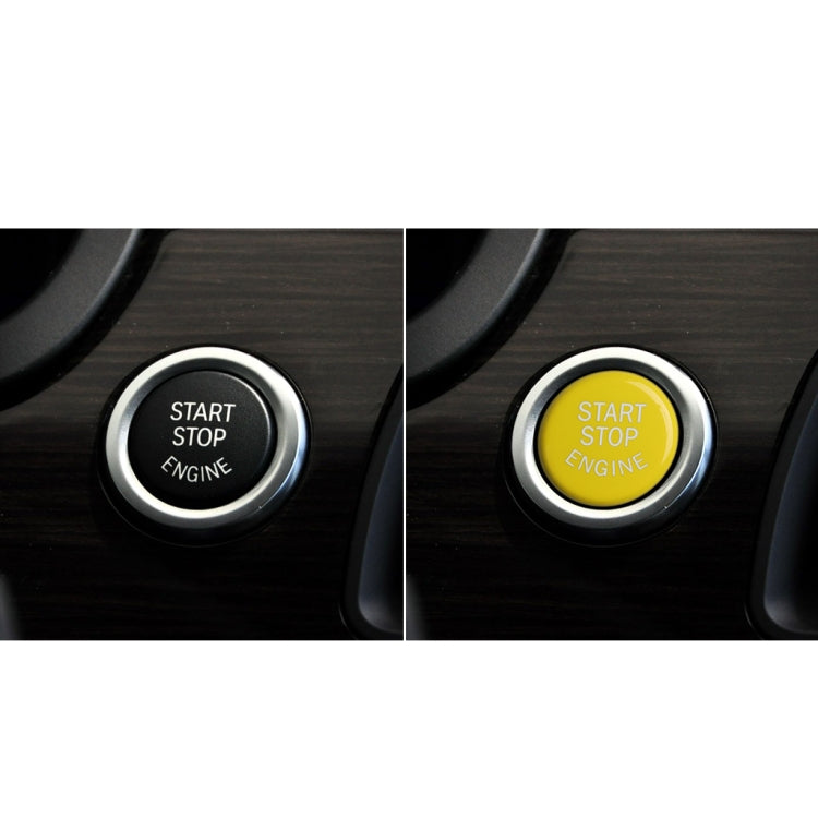 Car Engine Start Key Push Button Cover for BMW G / F Chassis, Style:without Start and Stop by buy2fix