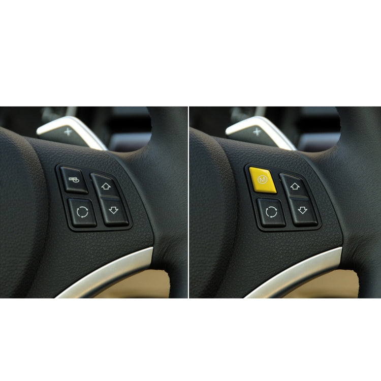 Car Sports Steering Wheel M Mode Switch-Button Cover Trim for BMW 3 Series E90 by buy2fix