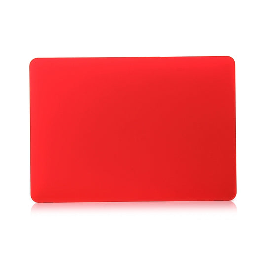Laptop Matte Style Protective Case For MacBook Pro 13.3 inch A2338 2022(Red) by buy2fix