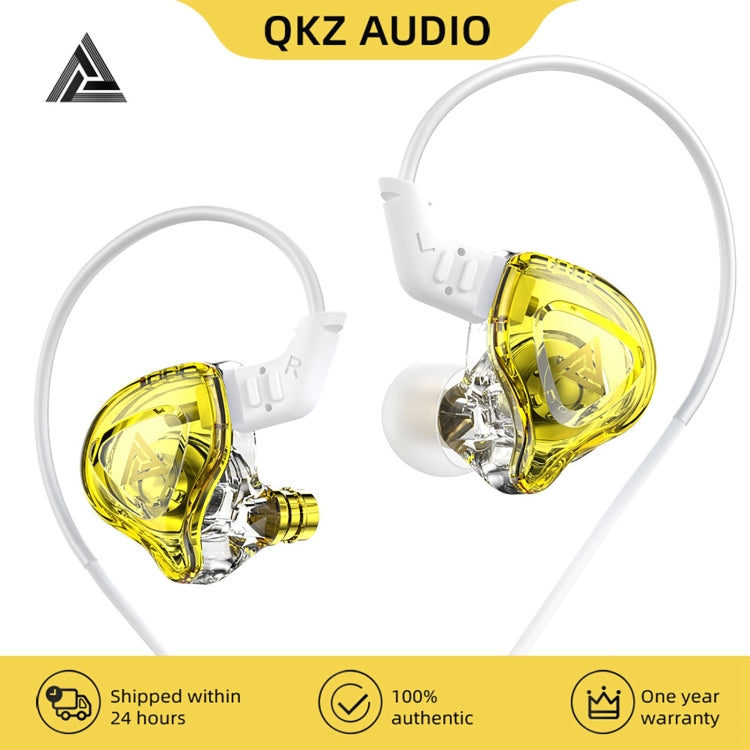 QKZ DMX Sports In-ear HIFI 3.5mm Wired Control Earphone with Mic(Cyan) by QKZ