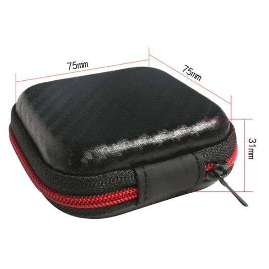 QKZ S102 Multi-function Headphone Data Cable Storage Bag(Black) by QKZ
