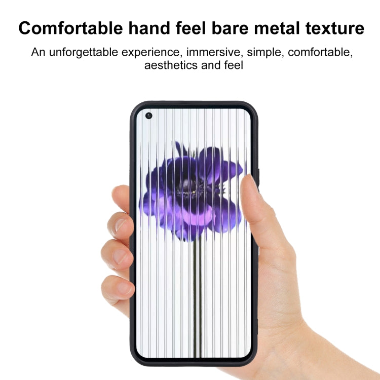 For Nothing Phone 1 TPU Phone Case(Frosted Black) - Nothing Cases by buy2fix | Online Shopping UK | buy2fix