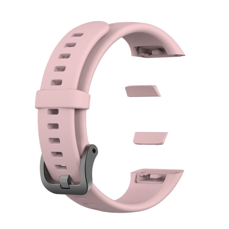 For Huawei Band 6 Silicone Watch Band(Pink Grey) - Watch Bands by buy2fix | Online Shopping UK | buy2fix