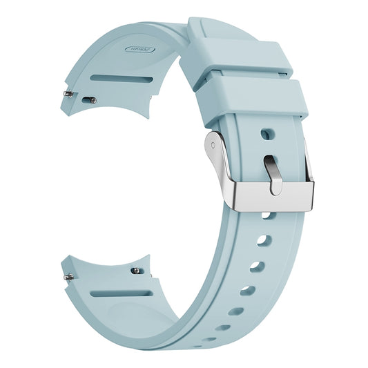 For Samsung Galaxy Watch 5 Pro 45mm Silicone Watch Band(Light Blue) by buy2fix