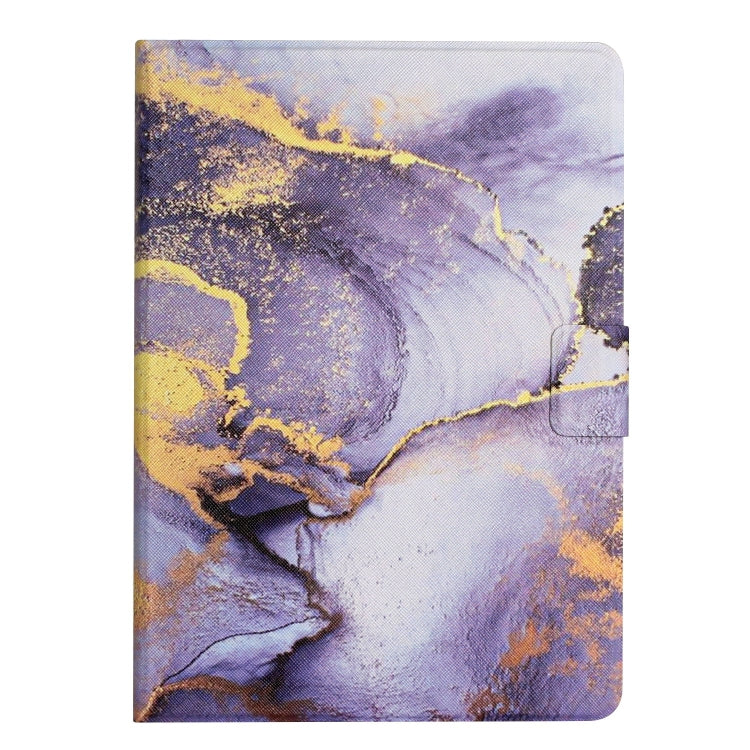For iPad mini 2024 / mini 6 Marble Pattern Smart Leather Tablet Case(Purple) - iPad mini 6 Cases by buy2fix | Online Shopping UK | buy2fix