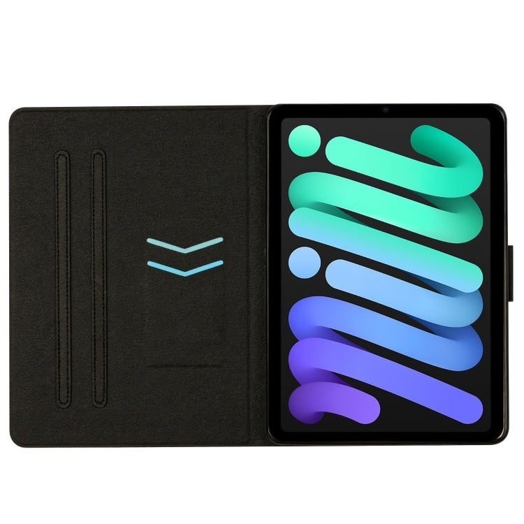 For iPad mini 2024 / mini 6 Marble Pattern Smart Leather Tablet Case(Purple) - iPad mini 6 Cases by buy2fix | Online Shopping UK | buy2fix