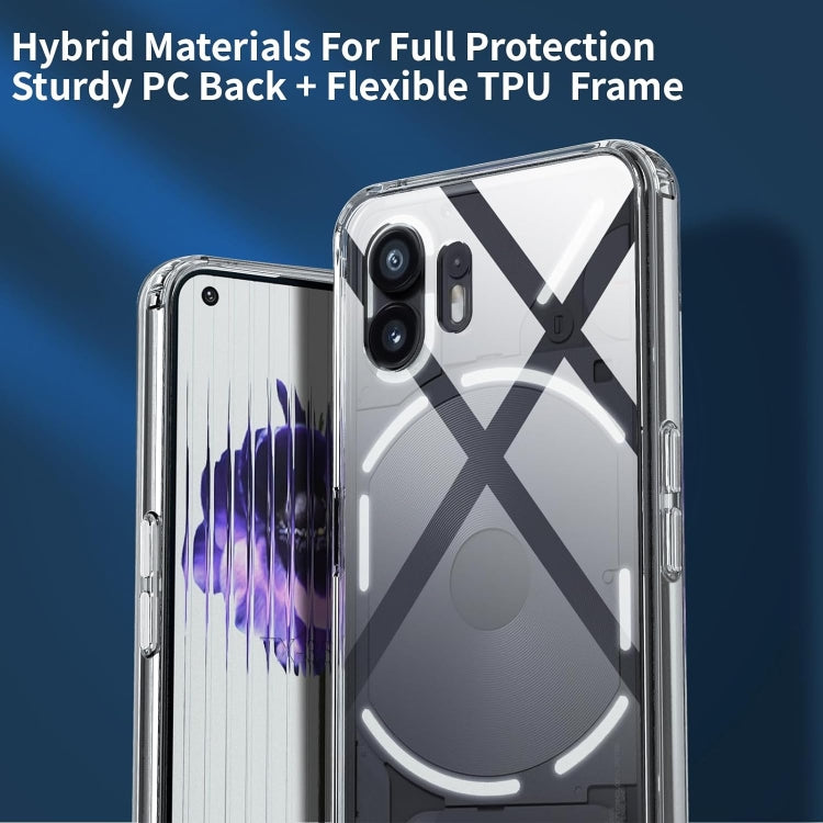 For Nothing Phone 2 All-inclusive Transparent Shockproof Phone Case - Nothing Cases by buy2fix | Online Shopping UK | buy2fix