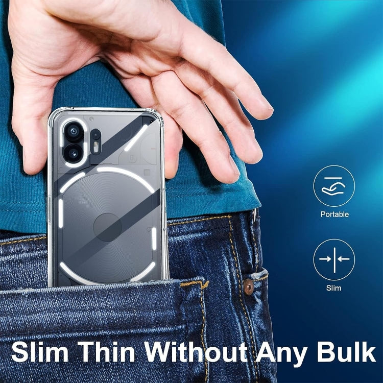 For Nothing Phone 2 All-inclusive Transparent Shockproof Phone Case - Nothing Cases by buy2fix | Online Shopping UK | buy2fix