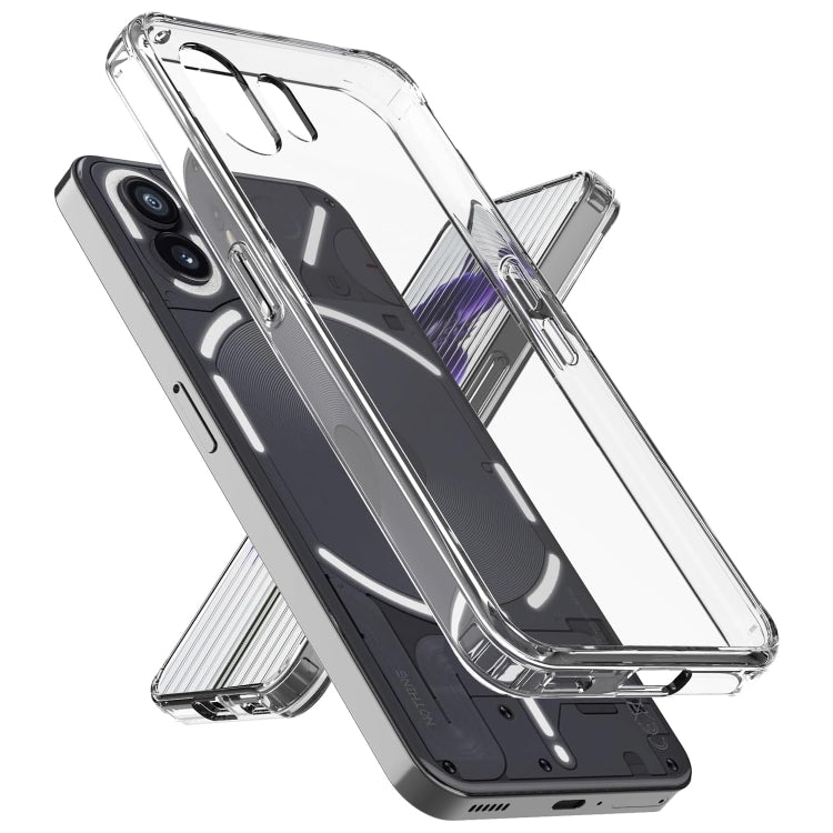 For Nothing Phone 2 All-inclusive Transparent Shockproof Phone Case - Nothing Cases by buy2fix | Online Shopping UK | buy2fix