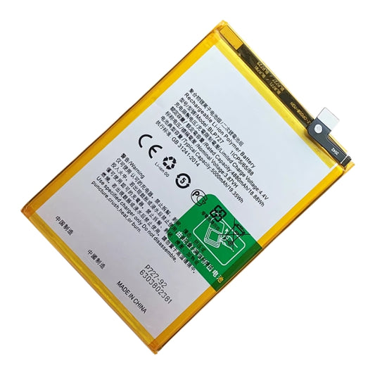 BLP727 5000 mAh Li-Polymer Battery Replacement For OPPO A11x / A9 2020 / A11 by buy2fix