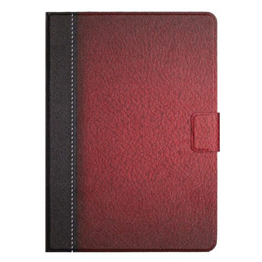 Stitching Solid Color Smart Leather Tablet Case For iPad Air / Air 2 / 9.7 2018 / 2017(Red) by buy2fix