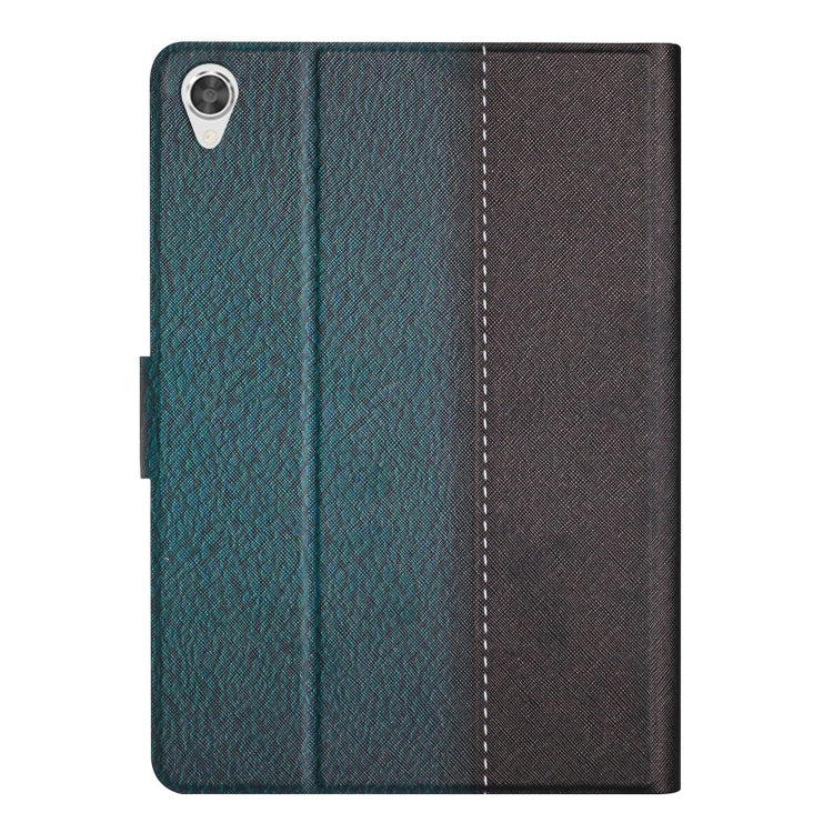 For Lenovo Tab M10 HD 2nd Gen Stitching Solid Color Smart Leather Tablet Case(Green) - Lenovo by buy2fix | Online Shopping UK | buy2fix
