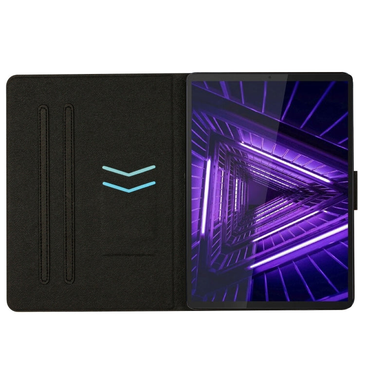 For Lenovo Tab M10 HD 2nd Gen Stitching Solid Color Smart Leather Tablet Case(Green) - Lenovo by buy2fix | Online Shopping UK | buy2fix