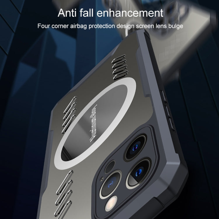 For iPhone 12 Pro Max Gaming Cooling Phone Case(Black) - iPhone 12 Pro Max Cases by buy2fix | Online Shopping UK | buy2fix