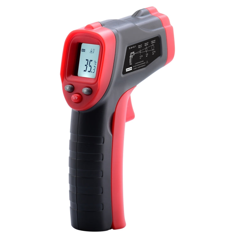 Wintact WT319B -50-550 Celsius LCD Display Infrared Thermometer, Battery Not Included - Thermostat & Thermometer by Wintact | Online Shopping UK | buy2fix
