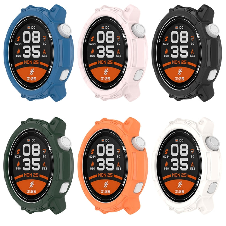For COROS Pace 2 Armor Hollow TPU Watch Case(Black) - Watch Case by buy2fix | Online Shopping UK | buy2fix