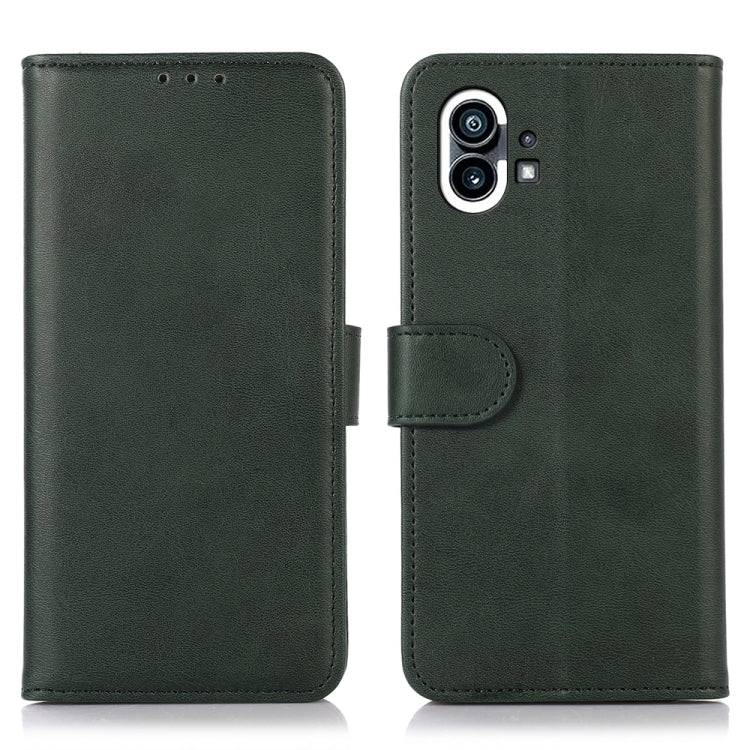 For Nothing Phone 1 Cow Texture Leather Phone Case(Green) - Nothing Cases by buy2fix | Online Shopping UK | buy2fix