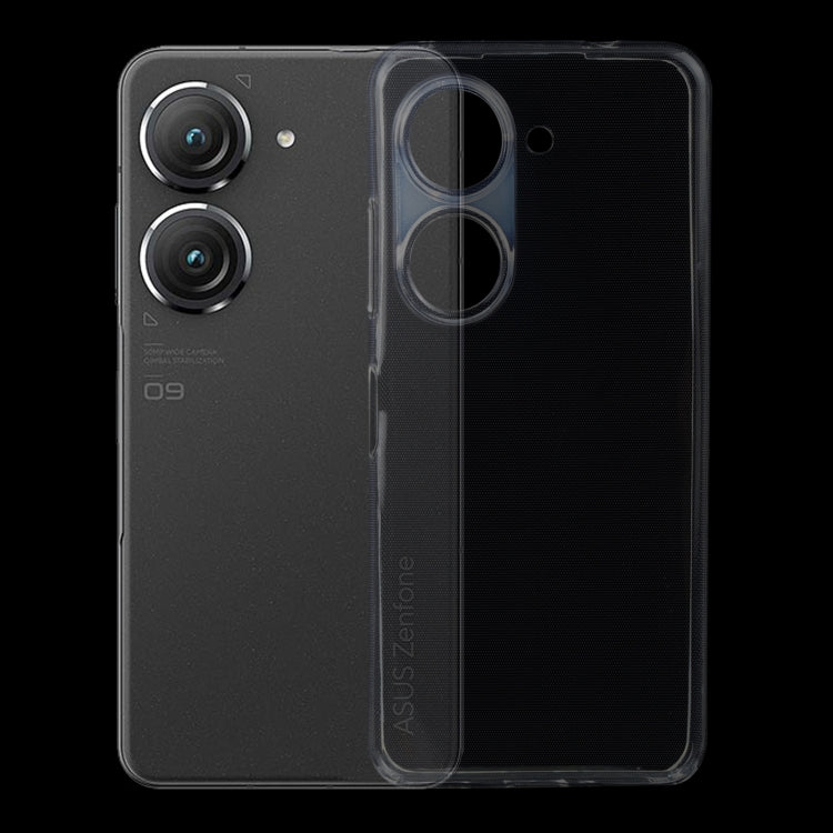 For ASUS Zenfone 9 / Zenfone 10 Ultra-thin Transparent TPU Phone Case - ASUS Cases by buy2fix | Online Shopping UK | buy2fix