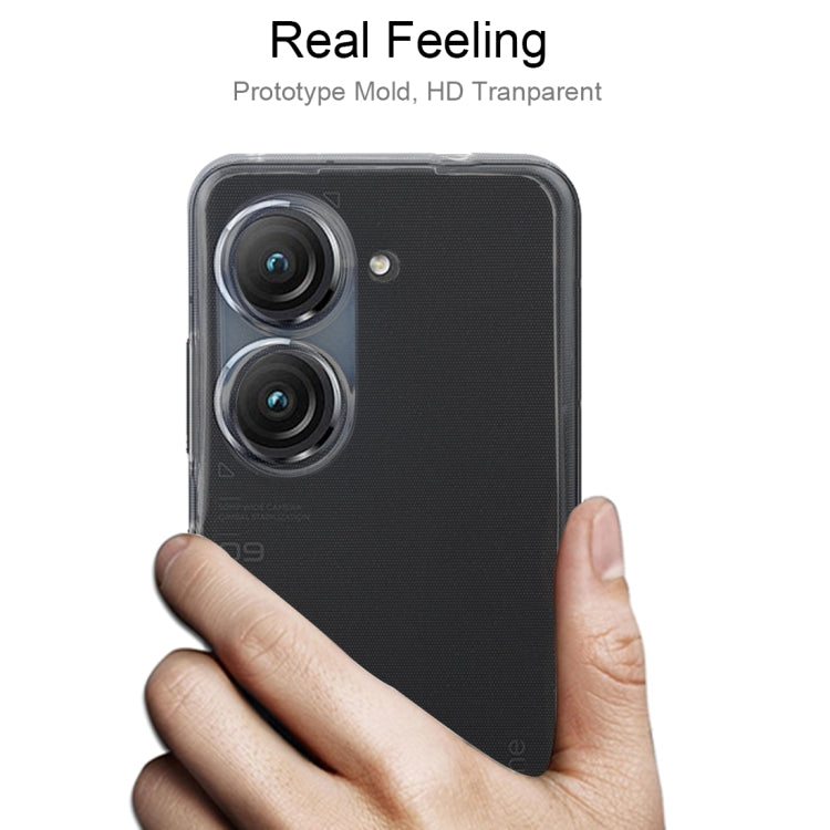 For ASUS Zenfone 9 / Zenfone 10 Ultra-thin Transparent TPU Phone Case - ASUS Cases by buy2fix | Online Shopping UK | buy2fix