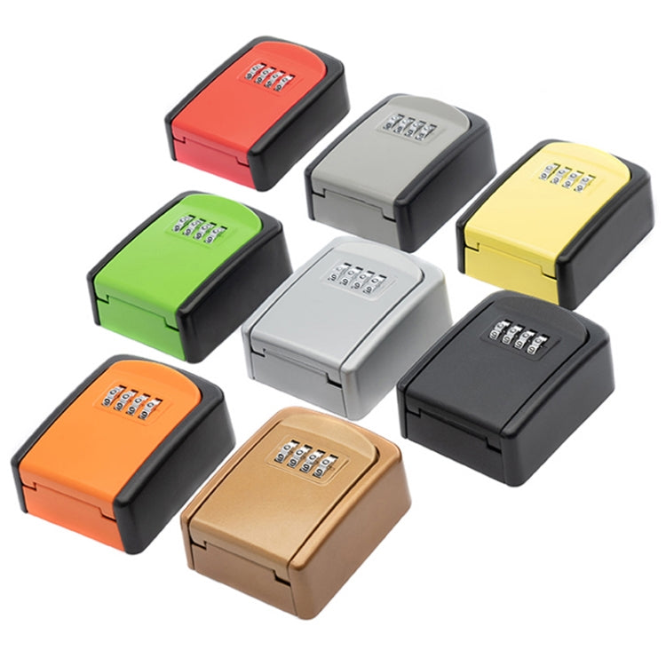 G9 4-digit Password Aluminum Alloy Key Storage Box(Red) - Safety Box by buy2fix | Online Shopping UK | buy2fix