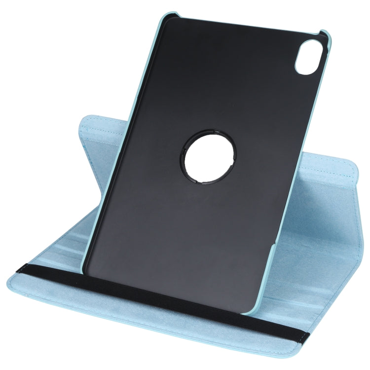 For Honor Pad 8 360 Degree Rotation Litchi Texture Flip Leather Tablet Case(Sky Blue) by buy2fix