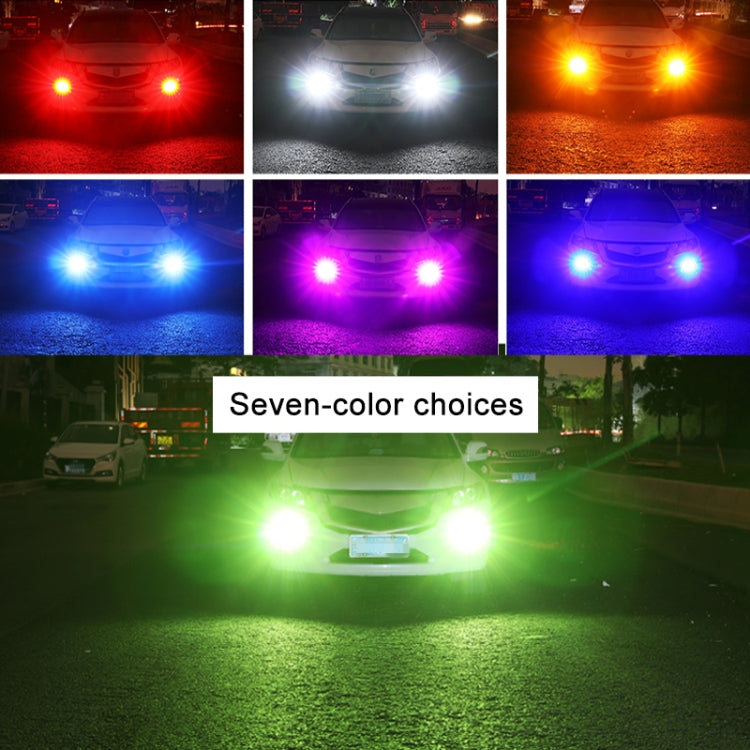 1 Pair H7 12V 7W Continuous Car LED Fog Light(Purple Light) by buy2fix