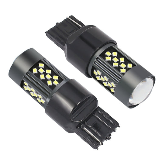 1 Pair 7443 12V 7W Strobe Car LED Fog Light(Lime Light) - Fog / Driving Lights by buy2fix | Online Shopping UK | buy2fix