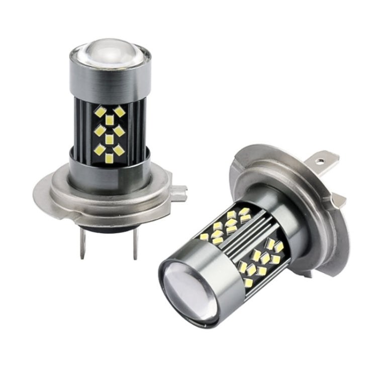 1 Pair H7 12V 7W Strobe Car LED Fog Light(White Light) - Fog / Driving Lights by buy2fix | Online Shopping UK | buy2fix