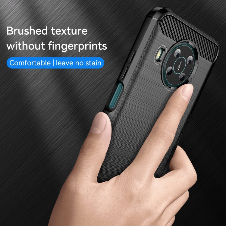 For Nokia X100 Brushed Texture Carbon Fiber TPU Phone Case(Black) - Nokia Cases by buy2fix | Online Shopping UK | buy2fix