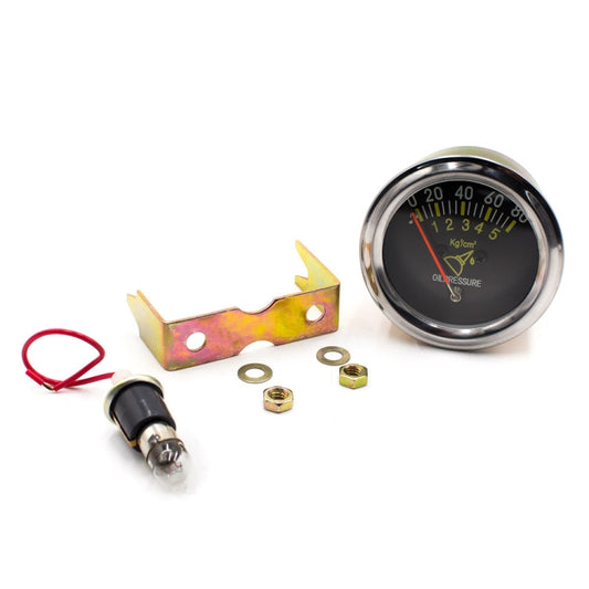 Car Modified 12V Universal 52mm Mechanical Oil Pressure Gauge - Car Modification by buy2fix | Online Shopping UK | buy2fix