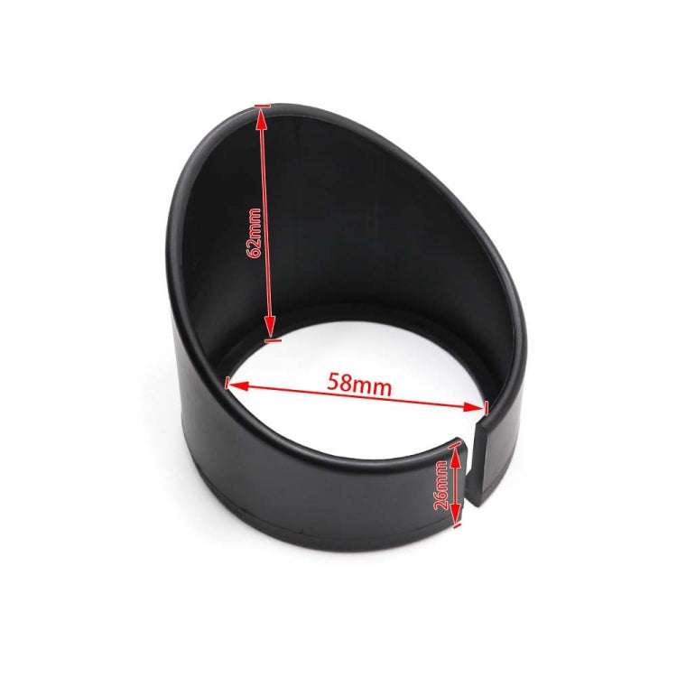 Car Modified 60mm Universal Instrument Cover by buy2fix