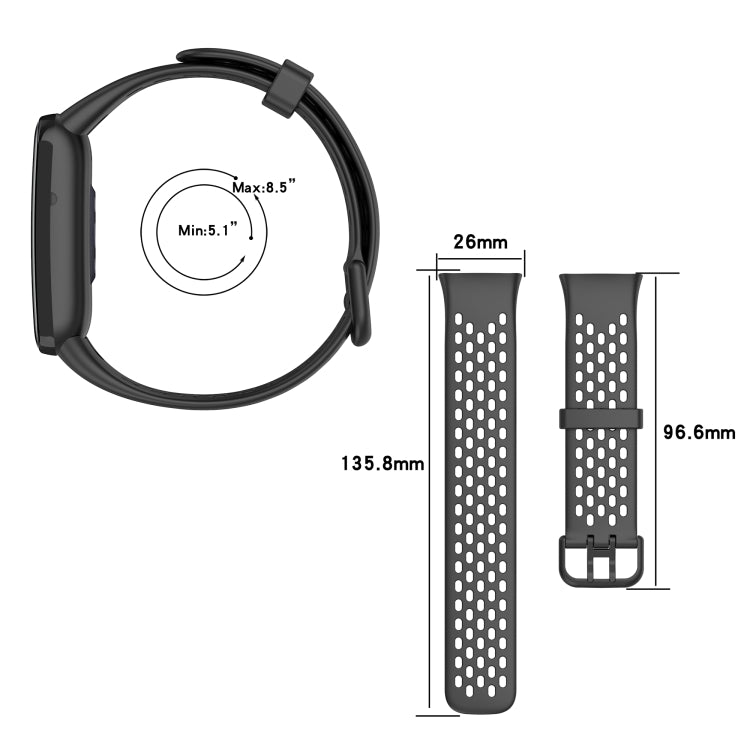 For Xiaomi Mi Band 7 Pro Breathable TPU Watch Band(Navy Blue) - Watch Bands by buy2fix | Online Shopping UK | buy2fix