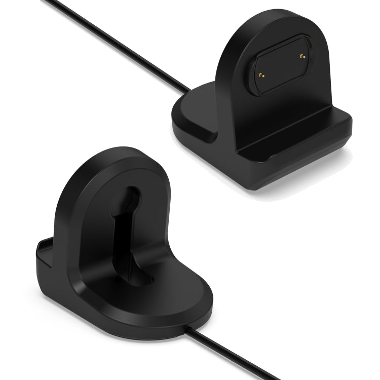 For Amazfit Bip 3 Silicone Stand without Charging Cable(Black) - Charger by buy2fix | Online Shopping UK | buy2fix