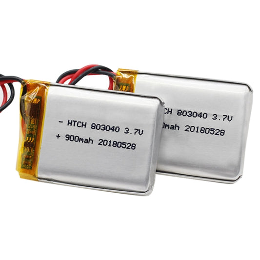 2pcs 803040 900mAh Li-Polymer Battery Replacement by buy2fix