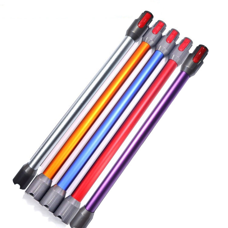 For Dyson V7 / V8 / V10 / V11 Vacuum Cleaner Extension Rod Metal Straight Pipe(Orange) - For Dyson Accessories by buy2fix | Online Shopping UK | buy2fix