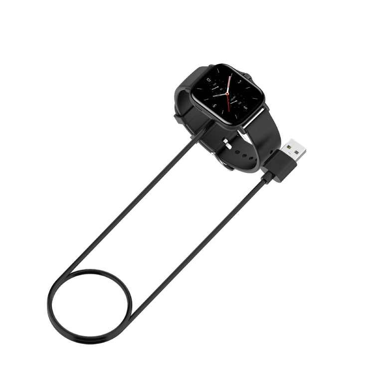 For Amazfit Bip 3 Watch magnetic charging cable, length: 1m(Black) - Charger by buy2fix | Online Shopping UK | buy2fix