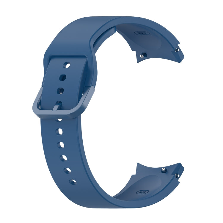 For Samsung Galaxy Watch 5 40mm Official Silicone Watch Band, Size:L(Dark Blue) - Watch Bands by buy2fix | Online Shopping UK | buy2fix
