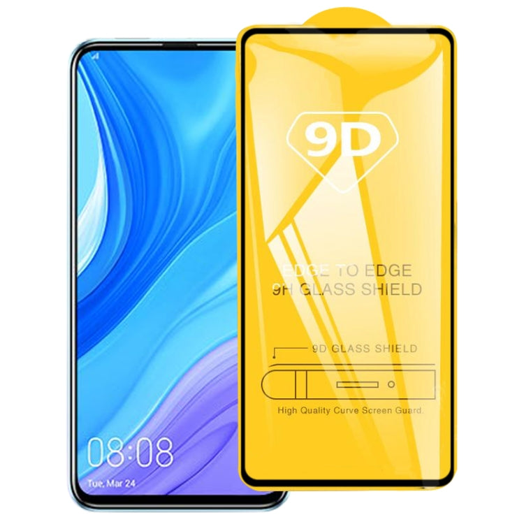 For Huawei Y9s 9D Full Glue Full Screen Tempered Glass Film - Huawei Tempered Glass by buy2fix | Online Shopping UK | buy2fix