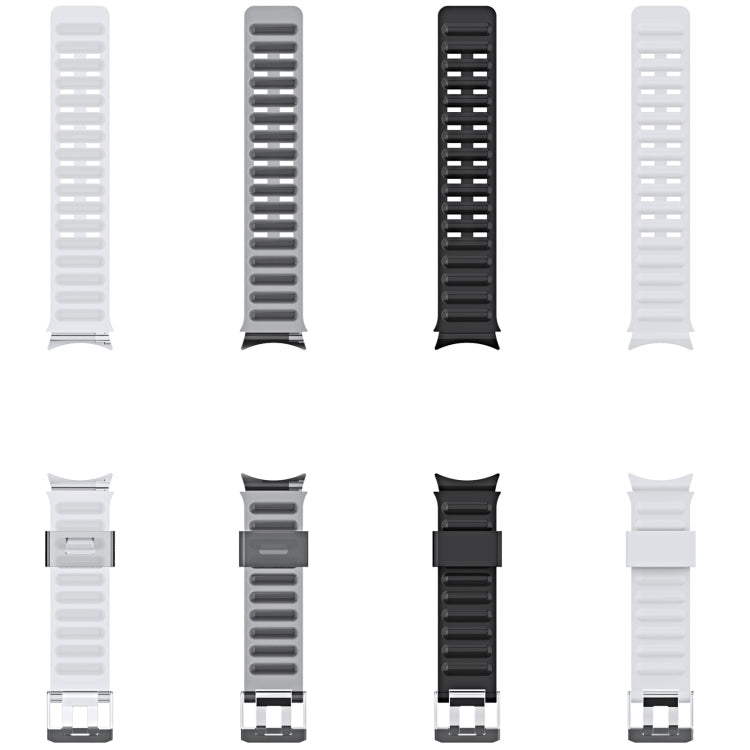 For Samsung Galaxy Watch5 Pro 45mm/5 44mm/5 40mm Silicone Strap Watch Band(Transparent) - Watch Bands by buy2fix | Online Shopping UK | buy2fix