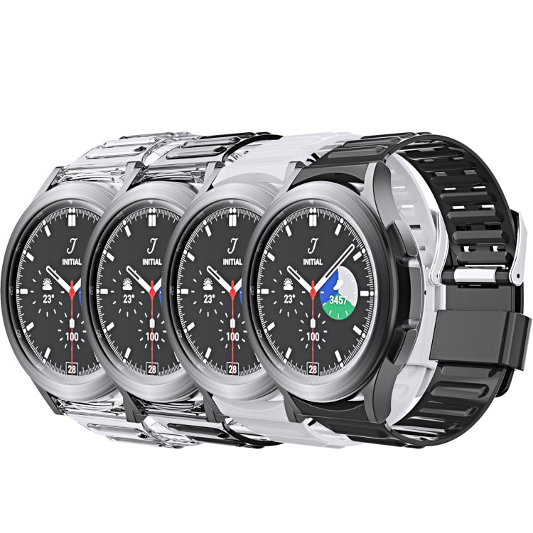 For Samsung Galaxy Watch5 Pro 45mm/5 44mm/5 40mm Silicone Strap Watch Band(Transparent) - Watch Bands by buy2fix | Online Shopping UK | buy2fix