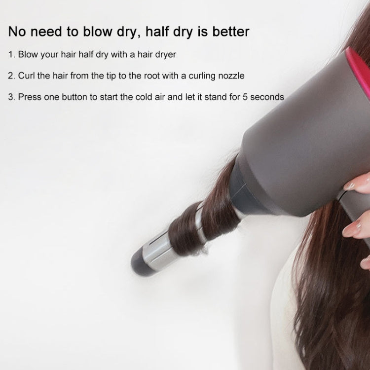Single Counterclockwise Hair Curling Roller for Dyson Hair Dryer HD01 / HD02 / HD03 / HD04 / HD08 - For Dyson Accessories by buy2fix | Online Shopping UK | buy2fix