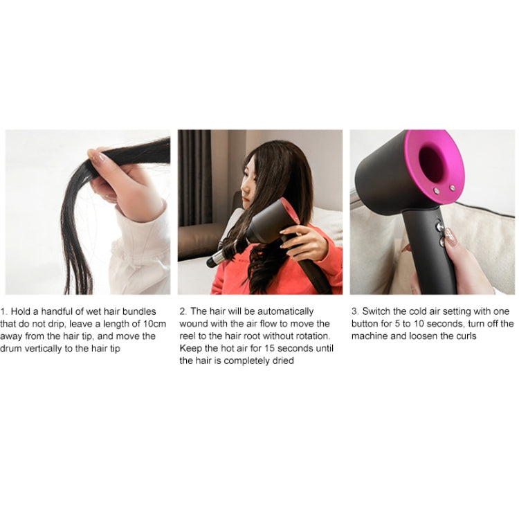 Single Counterclockwise Hair Curling Roller for Dyson Hair Dryer HD01 / HD02 / HD03 / HD04 / HD08 - For Dyson Accessories by buy2fix | Online Shopping UK | buy2fix