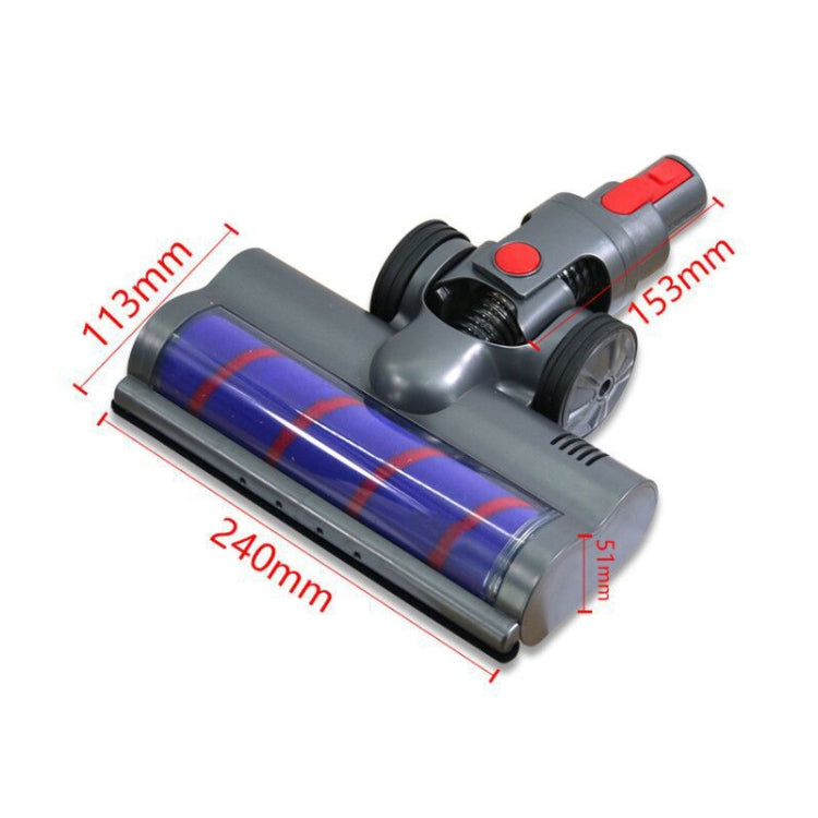 For Dyson V7 / V8 / V10 / V11 Vacuum Cleaner Electric Floor Brush Soft Velvet Electric Floor Brush - For Dyson Accessories by buy2fix | Online Shopping UK | buy2fix